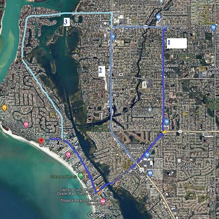 3Bed & 2Bath Property Couple Minutes From Siesta Key Beach & Downtown Sarasota Exterior photo